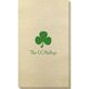 Three Leaf Shamrock Bamboo Luxe Guest Towels Image 1 of 2